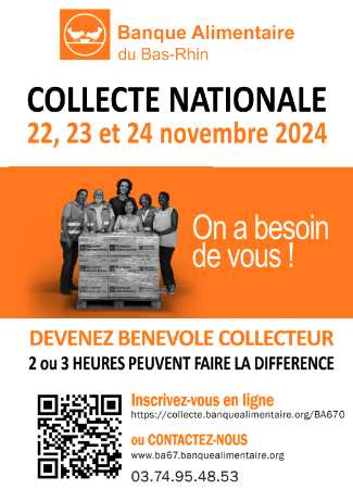 Collecte banque alimentaire 2024