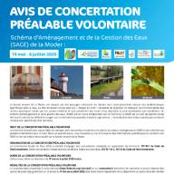 Concertation sur le schéma d'aménagement et de la gestion des eaux