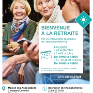Bienvenue à la retraite !